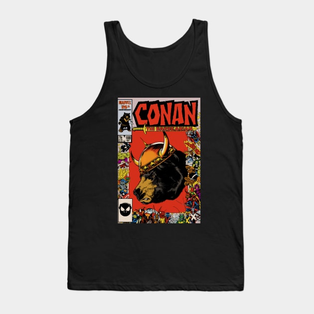 Conan the Barbearian 188 Tank Top by ThirteenthFloor